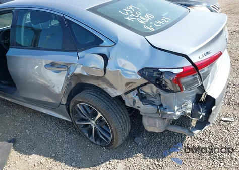 2023 Honda Civic Ex из США, поврежденный, VIN 2HGFE1603PH801523